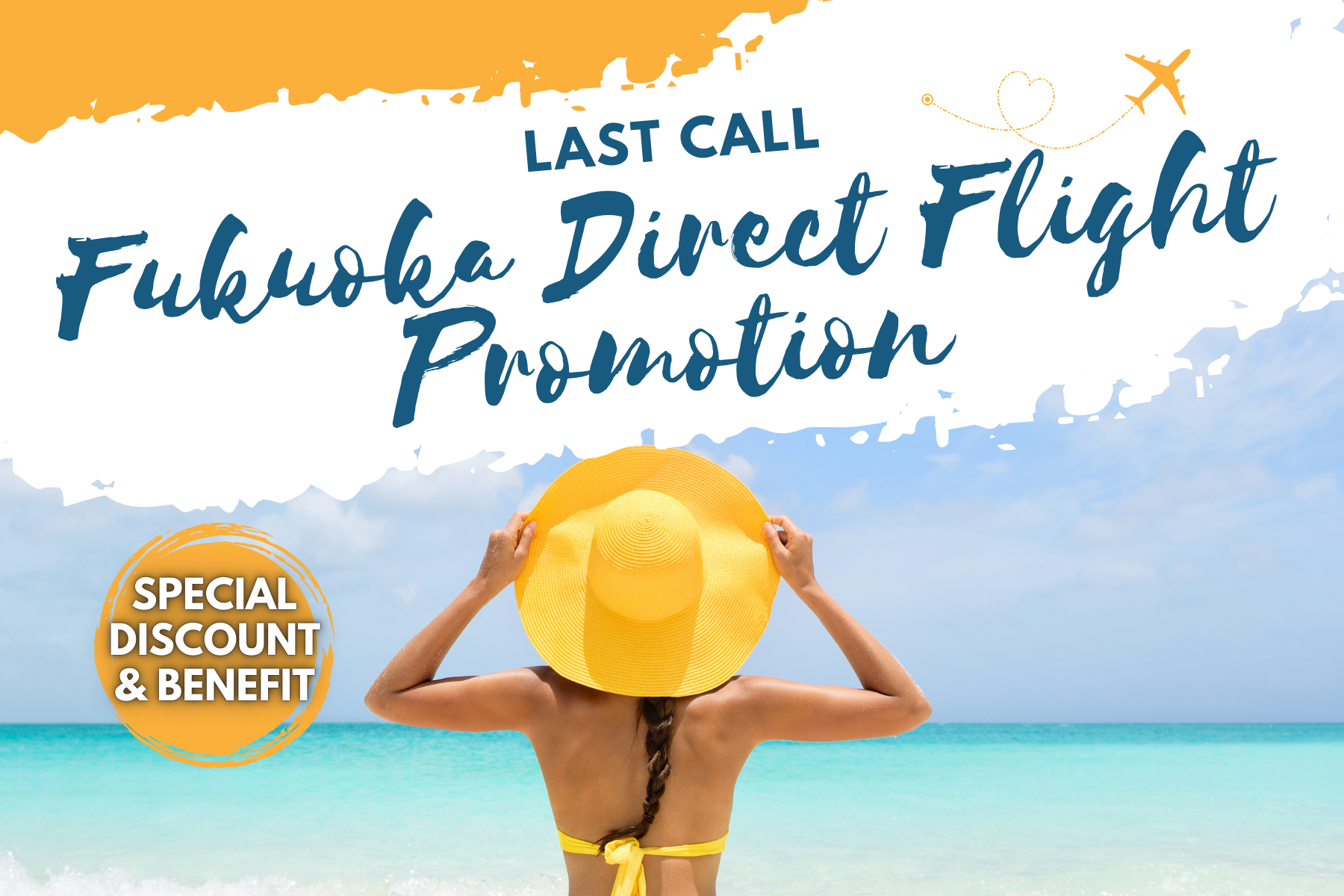 [Last Call] Exclusive Promotion for Fukuoka Direct Flight User (UA166/UA165)