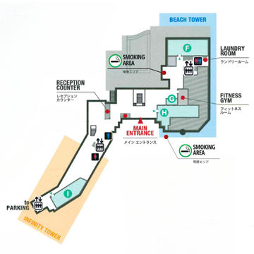 smoking area map