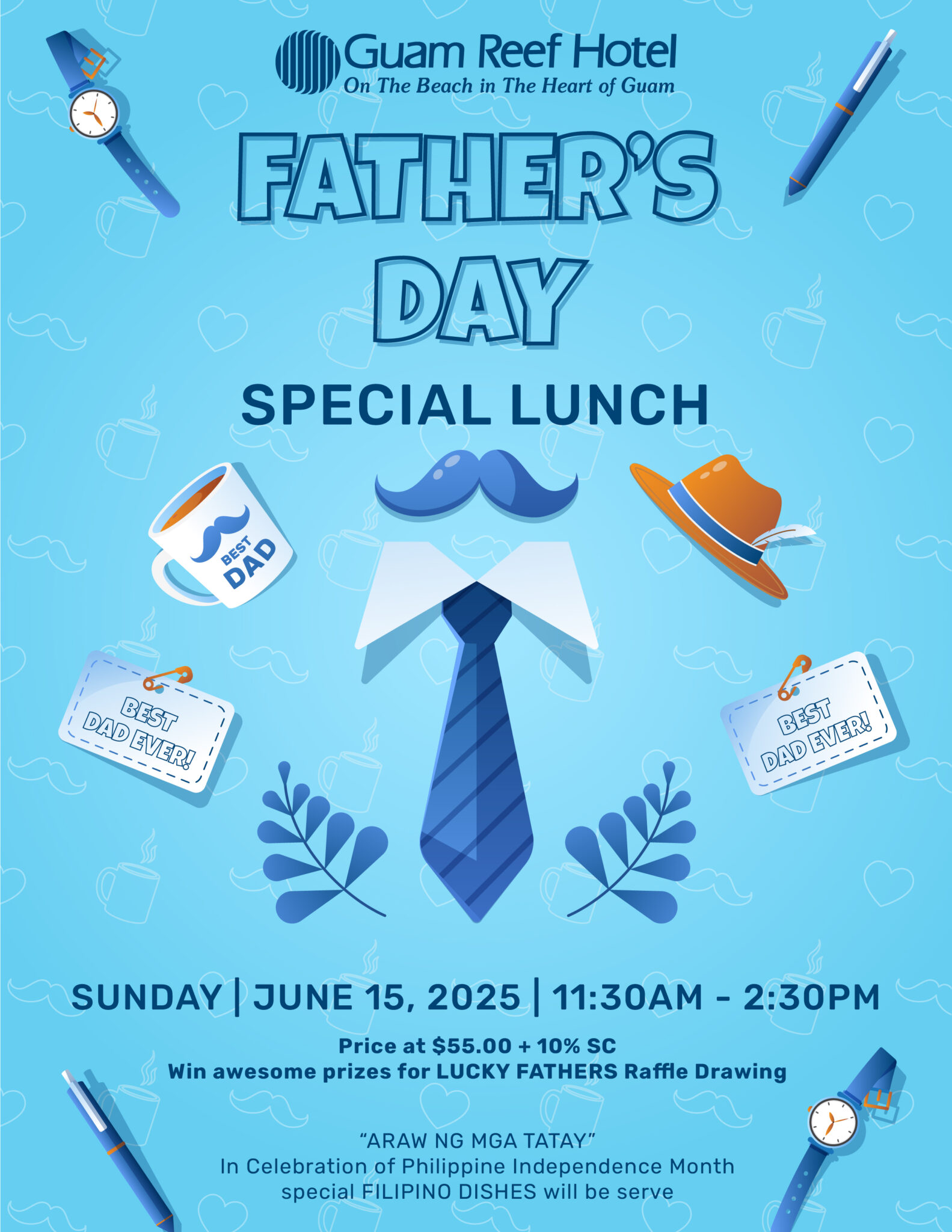 {Rica & Rico } Fathers Day Special Lunch